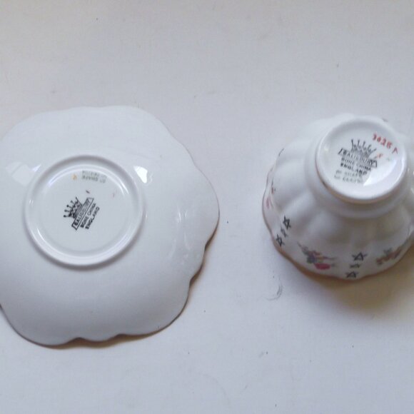 Masonic Eastern Star Tea Cup Saucer Set - Picture 3 of 3